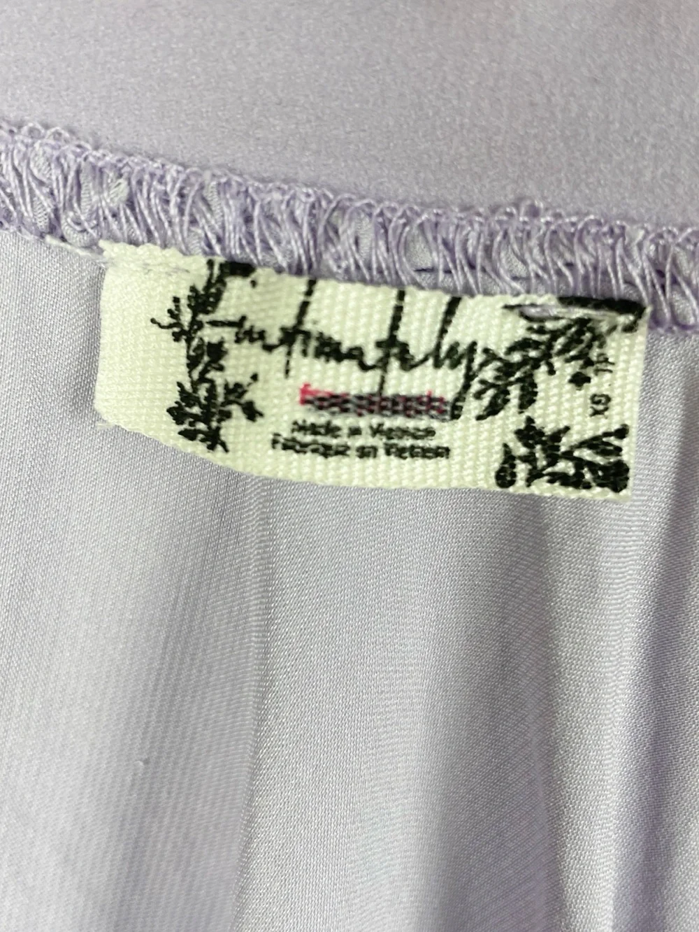 Intimately Free People Neon Nights Half Slip Lilac Skirt XS Lace Coquette Fairy